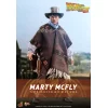 HOT TOYS - MMS616 & MMS617 - BACK TO THE FUTURE III - 1/6 SCALE MARTY McFLY & DOC BROWN COLLECTABLE FIGURE