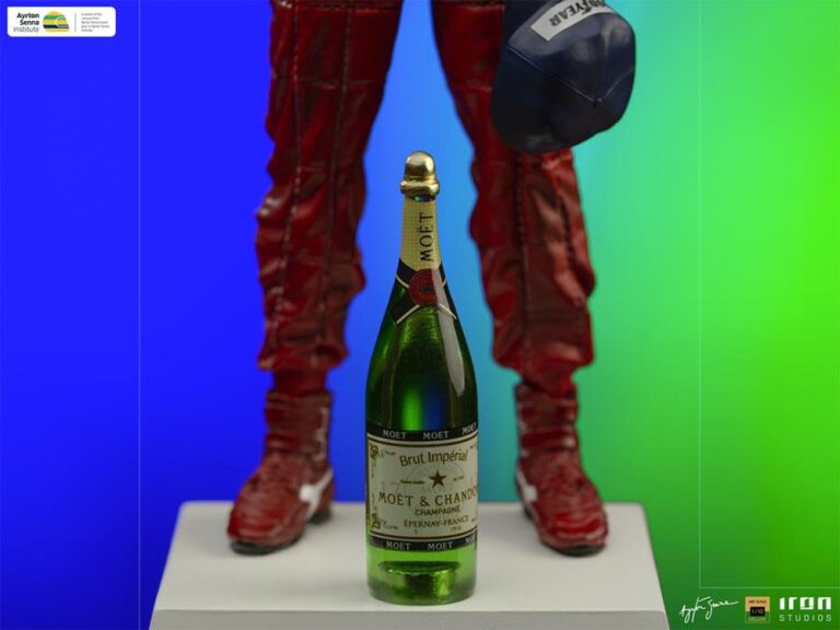 IRON STUDIOS AYRTON SENNA ( 1991 BRAZILIAN GRAND PRIX ) 1/10 DELUXE ART SCALE LIMITED EDITION STATUE