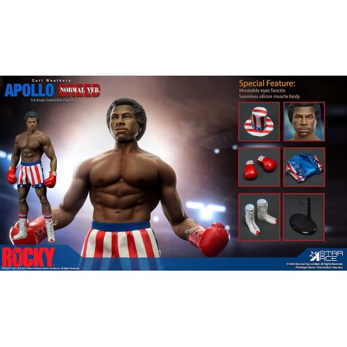 81SCwsg0eYL._AC_SL1500_ ROCKY APOLLO CREDD 1/6 SCALE FIGURE ( 1976 - STAR ACE TOYS )