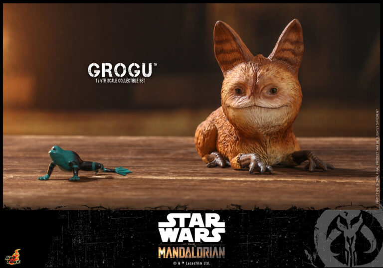 Hot Toys - Grogu Set 0004 HOT TOYS - TMS043 - THE MANDALORIAN GROGU 1/6 SCALE COLLECTIBLE SET