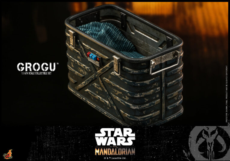Hot Toys - Grogu Set 0011 HOT TOYS - TMS043 - THE MANDALORIAN GROGU 1/6 SCALE COLLECTIBLE SET