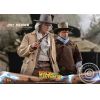 HOT TOYS - MMS616 & MMS617 - BACK TO THE FUTURE III - 1/6 SCALE MARTY McFLY & DOC BROWN COLLECTABLE FIGURE