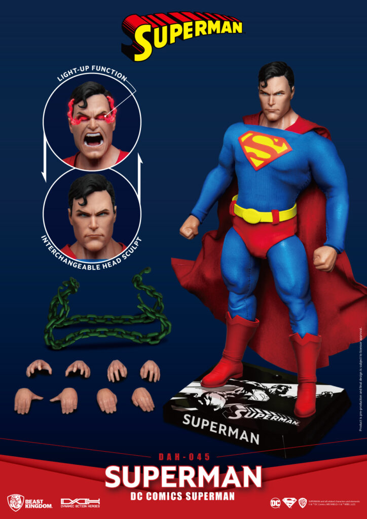 STL201708_6 DC COMICS DAH-045 DYNAMIC 8-CTION HEROES SUPERMAN AF