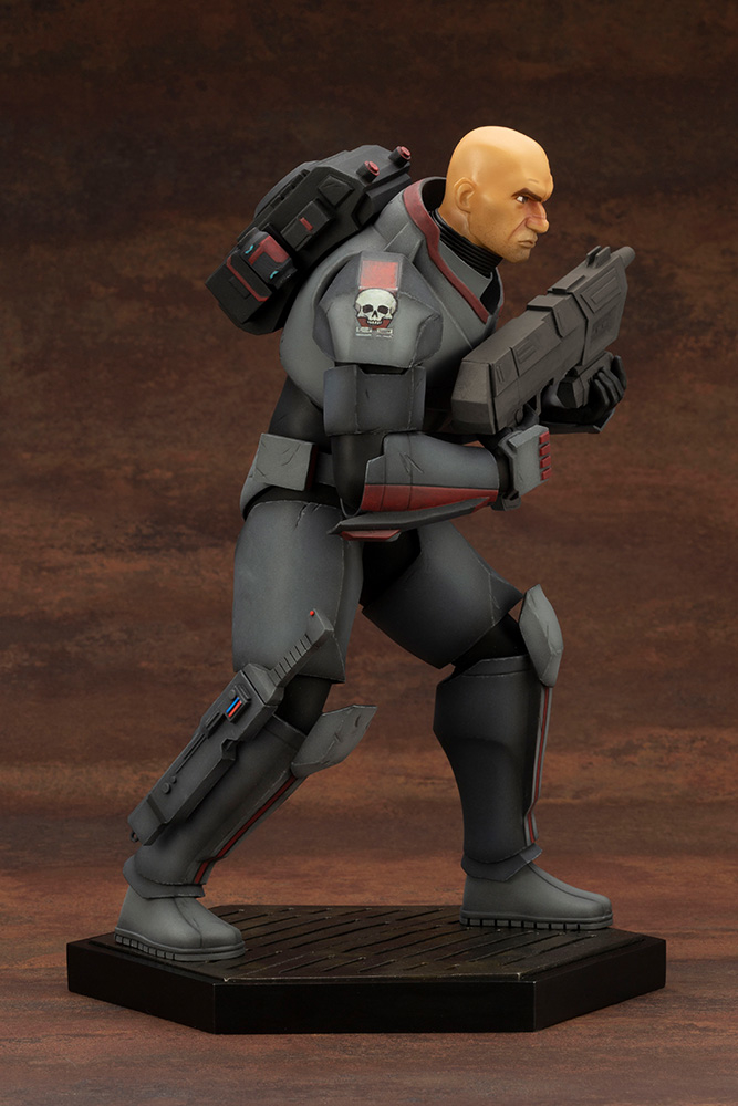 STAR WARS THE BAD BATCH WRECKER ARTFX STATUE