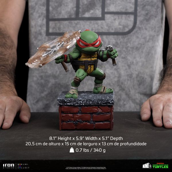 MINICO TMNT MICHAELANGELO V.2 RED MASKS VER PX PVC FIG
