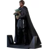 STAR WARS PREMIER COLLECTION MANDALORIAN LUKE & GROGU STATUE