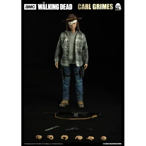 carl1 WALKING DEAD CARL GRIMES 1/6 SCALE FIGURE ( THREEZERO )