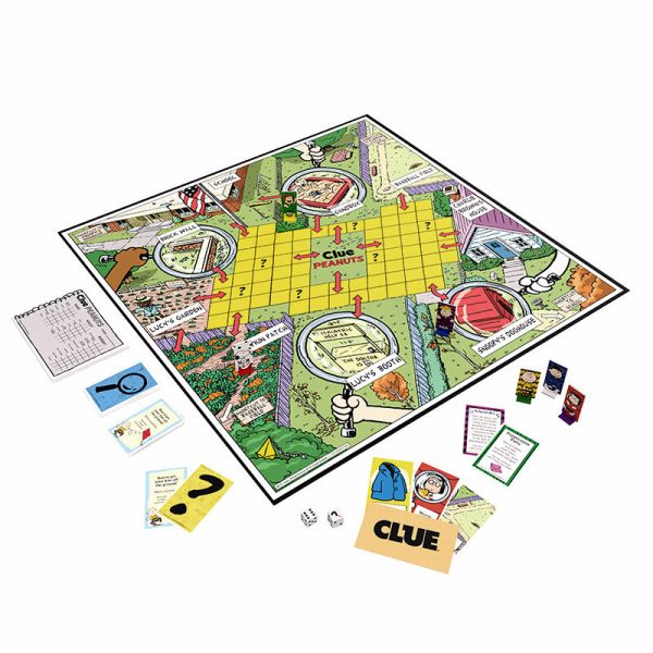 CLUE PEANUTS ED BOARD GAME