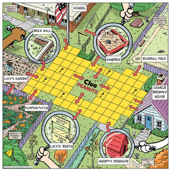 CLUE PEANUTS ED BOARD GAME