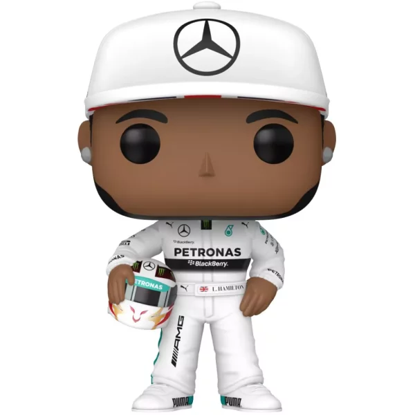 Racing+09 Funko POP! RACING FORMULA 1 LEWIS HAMILTON W/HELM VIN FIG