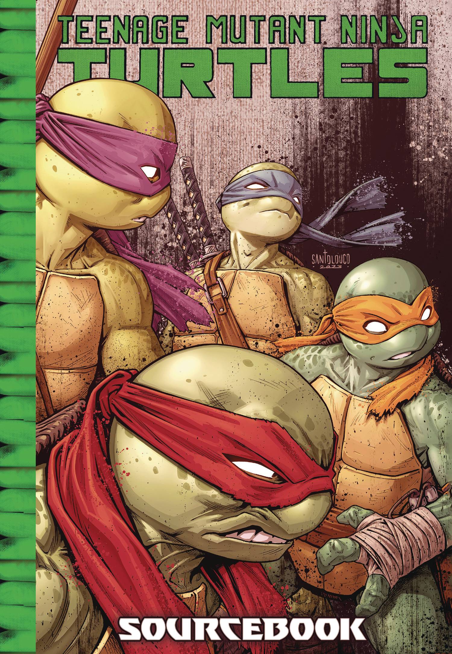 STL354016-1 TMNT IDW SOURCEBOOK HC - TA