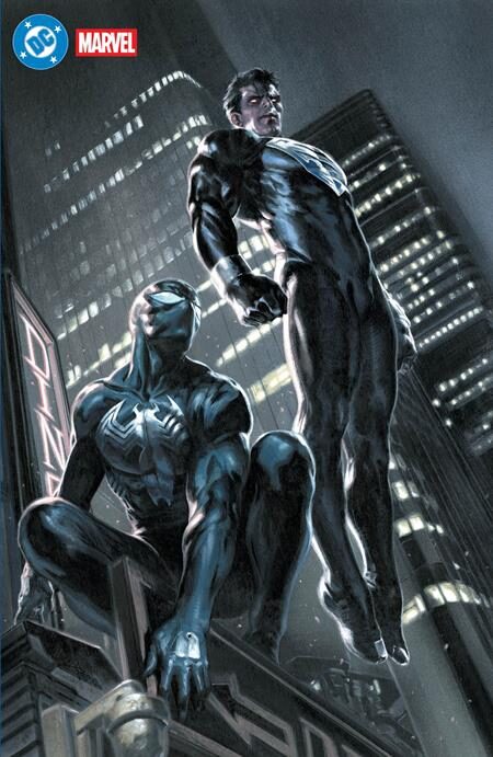 0326DC8190 DC MARVEL SUPERMAN SPIDER-MAN #1 (ONE SHOT) Second Printing Cvr D Gabriele Dell Otto Foil Card Stock Var - TA