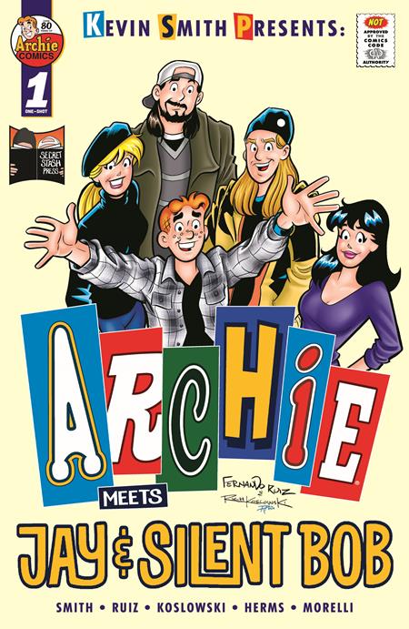 0525AC500 ARCHIE MEETS JAY AND SILENT BOB #1 (ONE SHOT) CVR I FERNANDO RUIZ RICH KOSLOWSKI FOIL VAR - TA