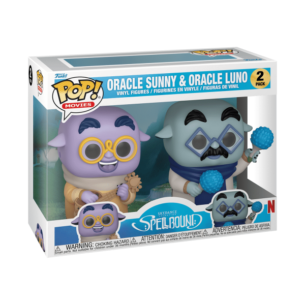 67869_Spellbound_OracleSunny&OracleLuno_POP_2PK_GLAM_1-WEB Funko! POP MOVIES SPELLBOUND ORACLE SUNNY AND ORACLE LUNO 2PK