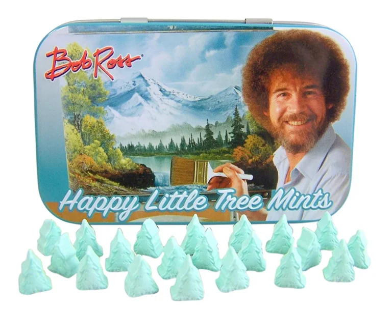 BOB ROSS HAPPY LITTLE TREE MINTS ( EACH )