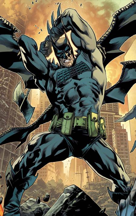 0826DC0069 ABSOLUTE BATMAN #25 CVR D BRYAN HITCH CONNECTING CARD STOCK VAR