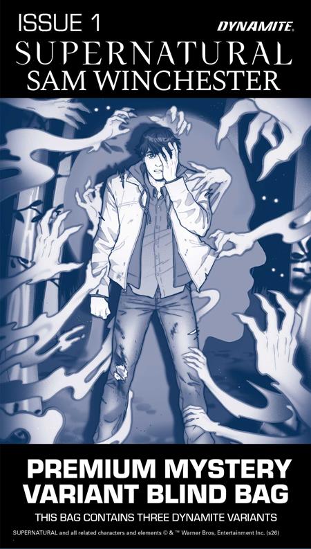 0826DE0837 SUPERNATURAL SAM WINCHESTER #1 CVR H PREMIUM MYSTERY BLIND BAG VAR