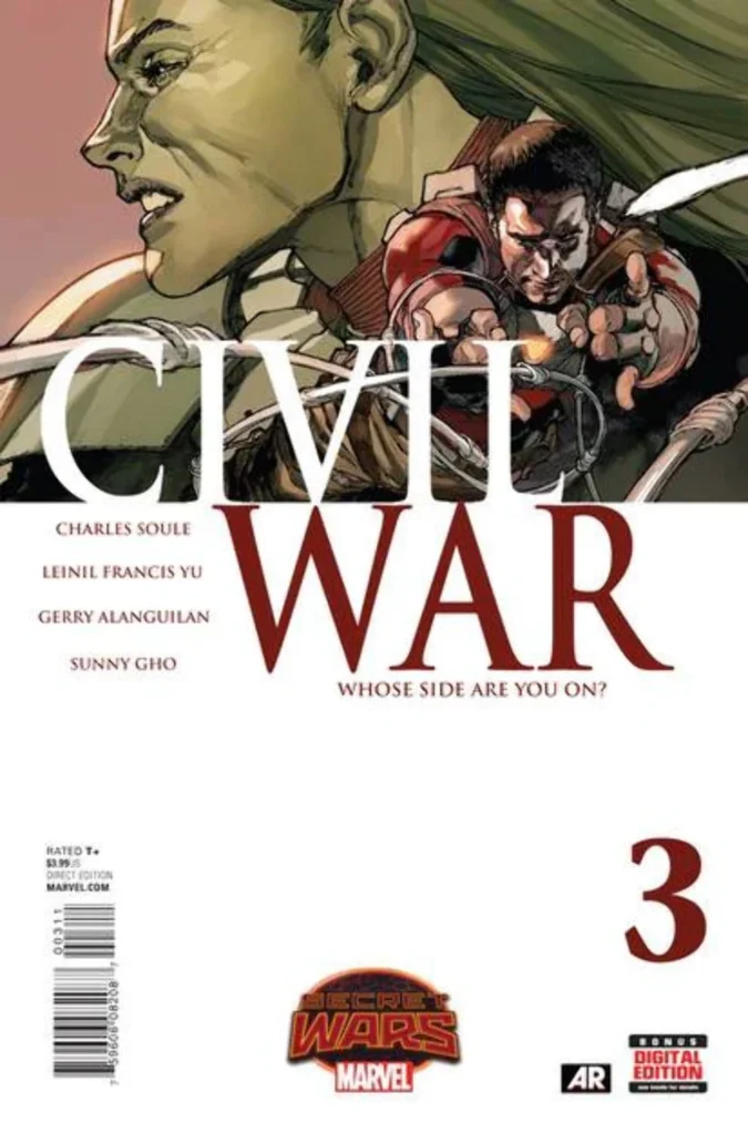 CIVIL WAR #1 - #5 SWA ( COMPLETE SET ) - TA