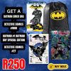 BATMAN CINCH BAG + COMICS